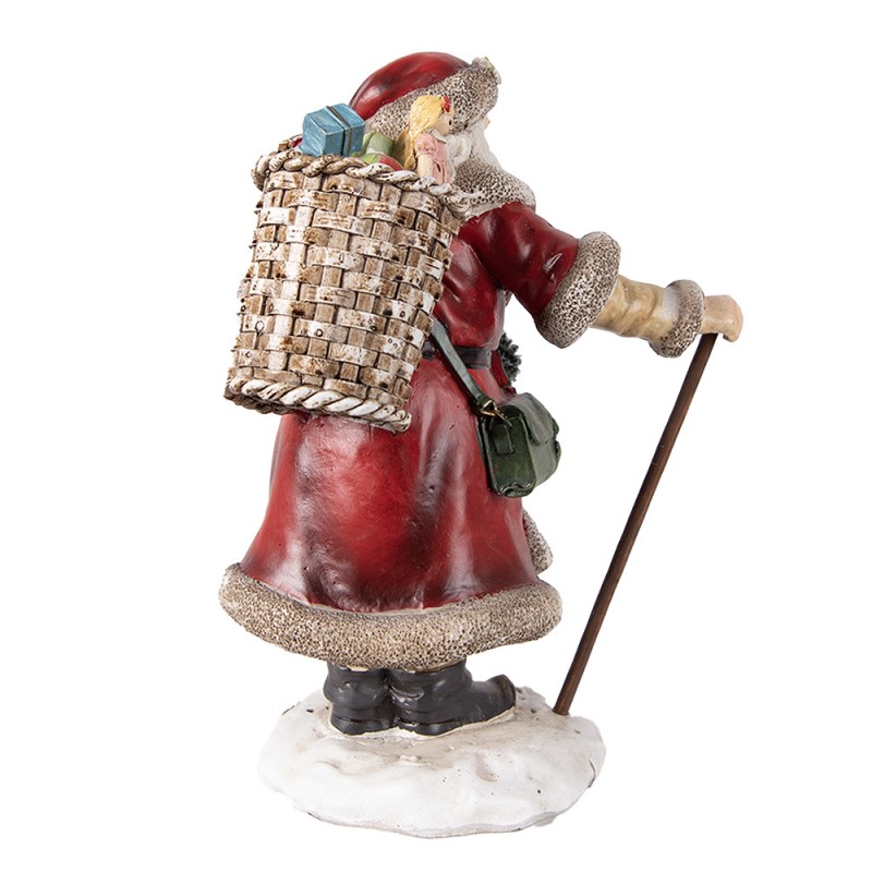 Pr Kerstdecoratie Beeld Kerstman Cm Rood Polyresin Kerstfiguren