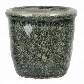 26CE1259XS Fioriera 7 cm Verde Ceramica Rotondo Fioriera per interni