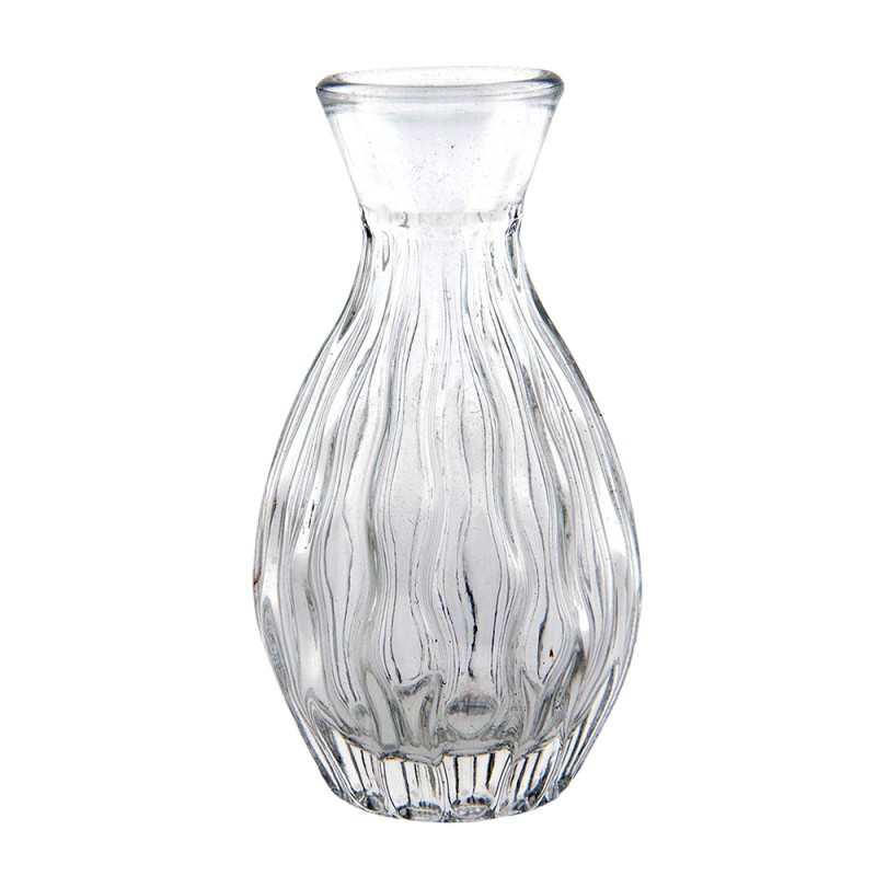 6GL4053 Vase Ø 6x11 cm Glas Glasvase
