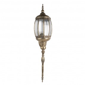 25LMP658 Wall Light 26x30x109 cm Gold colored Iron Glass Wall Lamp