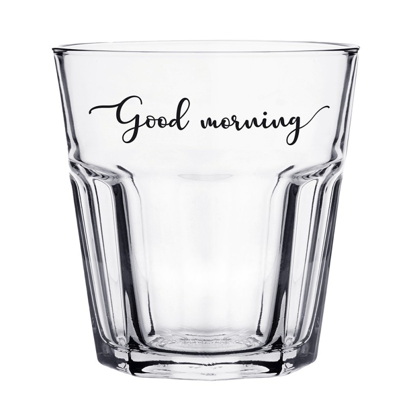 6GL4371 Water Glass 250 ml Glass Drinking Cup