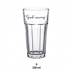 26GL4372 Wasserglas 320 ml Glas Trinkbecher