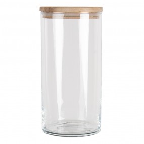 26GL3427 Storage Jar 1250 ml Glass Storage Pot