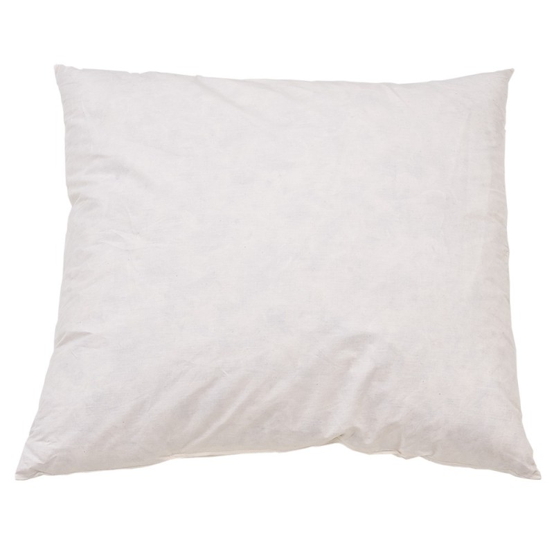 VK80 Cushion Filling Feathers 80x80 cm White Feathers Square Cushion