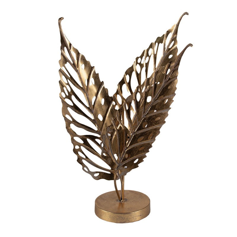 5LMP664 Table Lamp Leaves 64 cm Gold colored Iron Desk Lamp