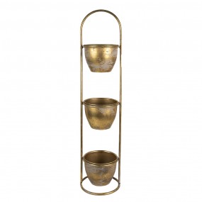 25Y1142 Plant Holder 72 cm Gold colored Iron Planter