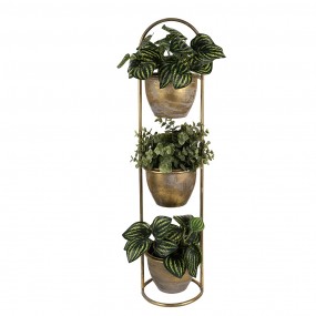 25Y1142 Plant Holder 72 cm Gold colored Iron Planter