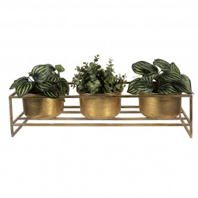 25Y1143 Plant Stand  63x19x16 cm Gold colored Iron