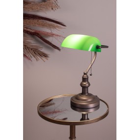5LMC0023 Lampe de table Girafe 33x20x67 cm Couleur or Vert