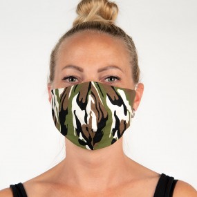 2FM0005 Waschbare Maske 13x26 cm Mehrere 100% Baumwolle Mundschutz