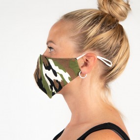2FM0005 Waschbare Maske 13x26 cm Mehrere 100% Baumwolle Mundschutz