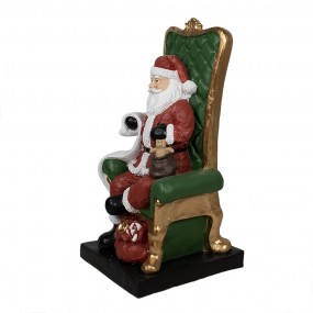 25PR0123 Figurine Santa Claus 50x50x106 cm Red Polyresin Christmas Decoration