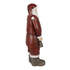 26PR3913 Statuetta Babbo Natale  18x14x46 cm Rosso Poliresina Decorazione di Natalizie
