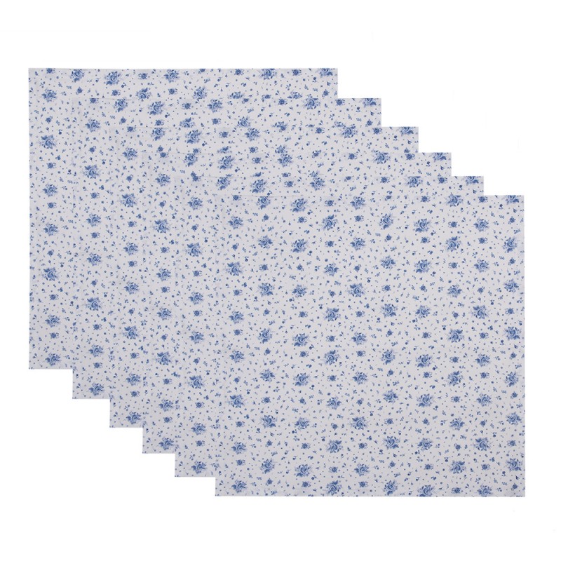 Serviette papier Bleu coton