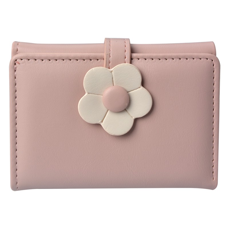 JZWA0167P Wallet 10x8 cm Pink Artificial Leather Rectangle