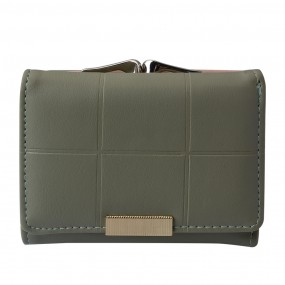 2JZWA0168GR Wallet 10x8 cm Green Artificial Leather Rectangle