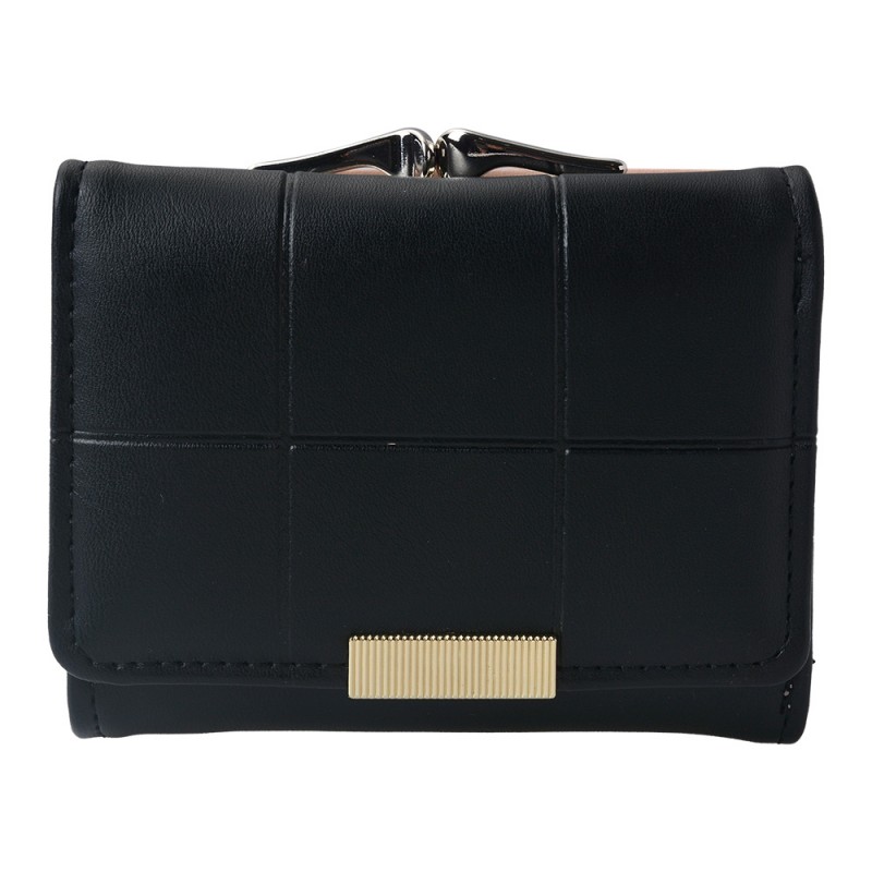 JZWA0168Z Wallet 10x8 cm Black Artificial Leather Rectangle