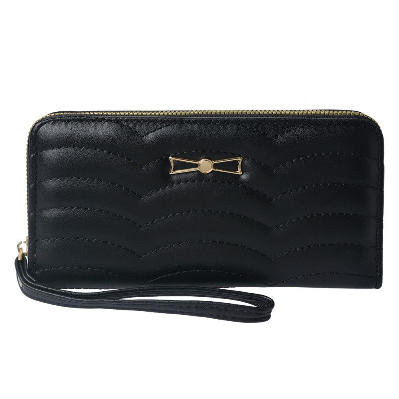 JZWA0171Z Wallet 19x10 cm Black Artificial Leather Rectangle