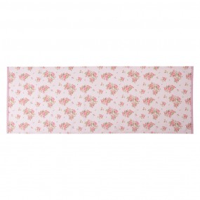 2SWR64 Table Runner 50x140 cm Pink Cotton Roses Rectangle