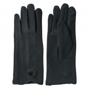 2JZGL0054G Winter Gloves 9x24 cm Grey Polyester