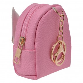2JZKC0102 Keychain small pouch Pink Synthetic