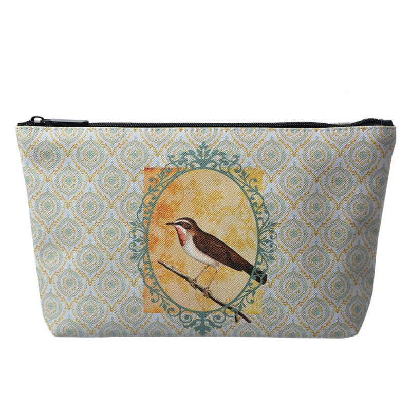 JZTT0006-01 Toilettas Dames Vogel 26x6x16 cm Groen Synthetisch Rechthoek