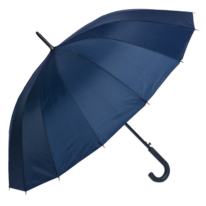 JZUM0064BL Adult Umbrella 60 cm Blue Synthetic