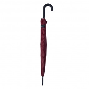 2JZUM0064R Erwachsenen-Regenschirm 60 cm Rot Synthetisch