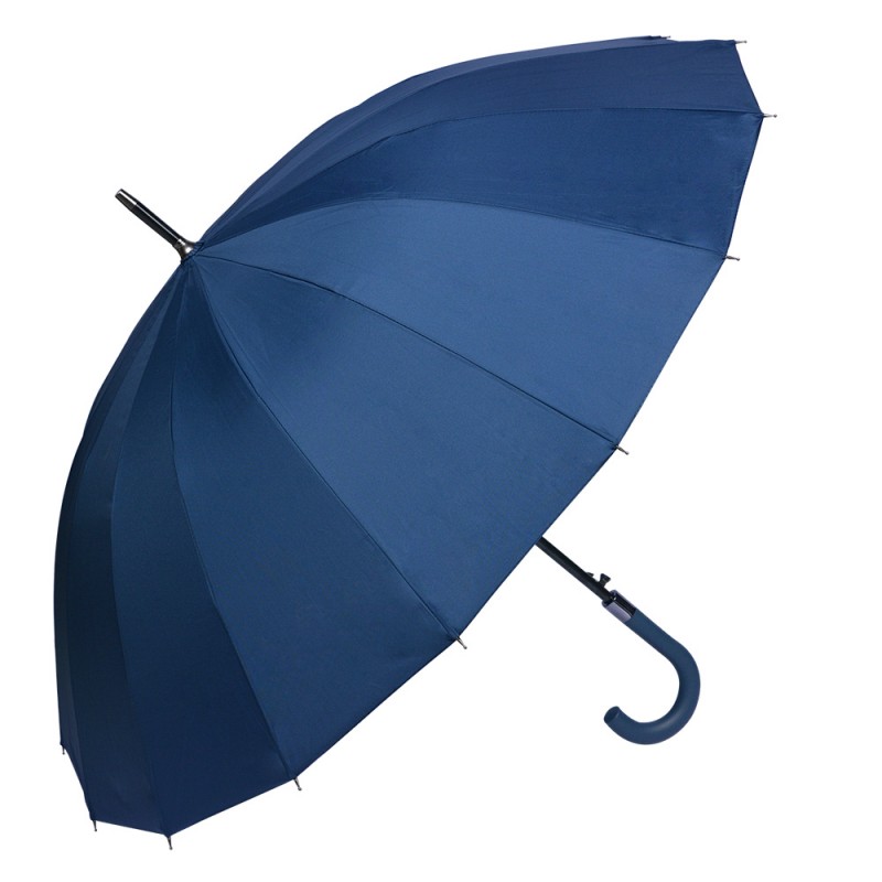 JZUM0065BL Paraplu Volwassenen  60 cm Blauw Synthetisch