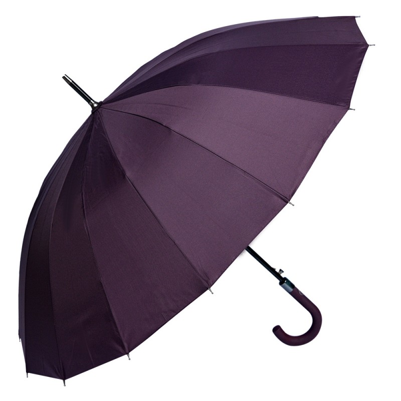 JZUM0065PA Erwachsenen-Regenschirm 60 cm Violett Synthetisch