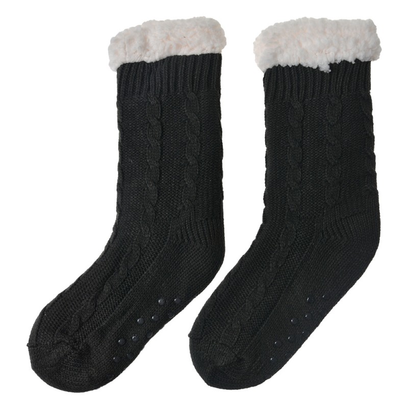 JZSK0022G Home Socks women one size Grey Synthetic