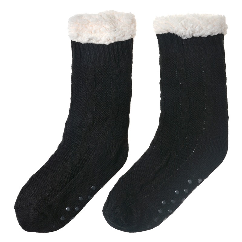 JZSK0022Z Home Socks women one size Black Synthetic