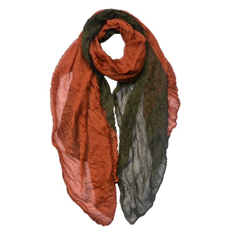 JZSC0757 Solid Colour Scarf 90x180 cm Green Red Shawl Women