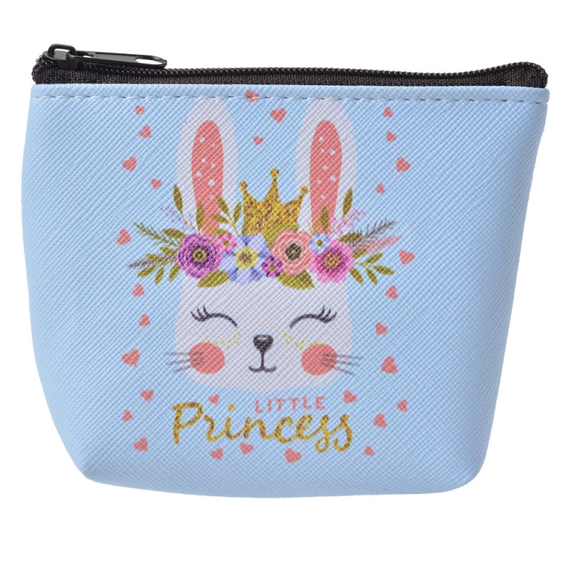 JZWA0152 Wallet 10x8 cm Blue Synthetic Rabbit