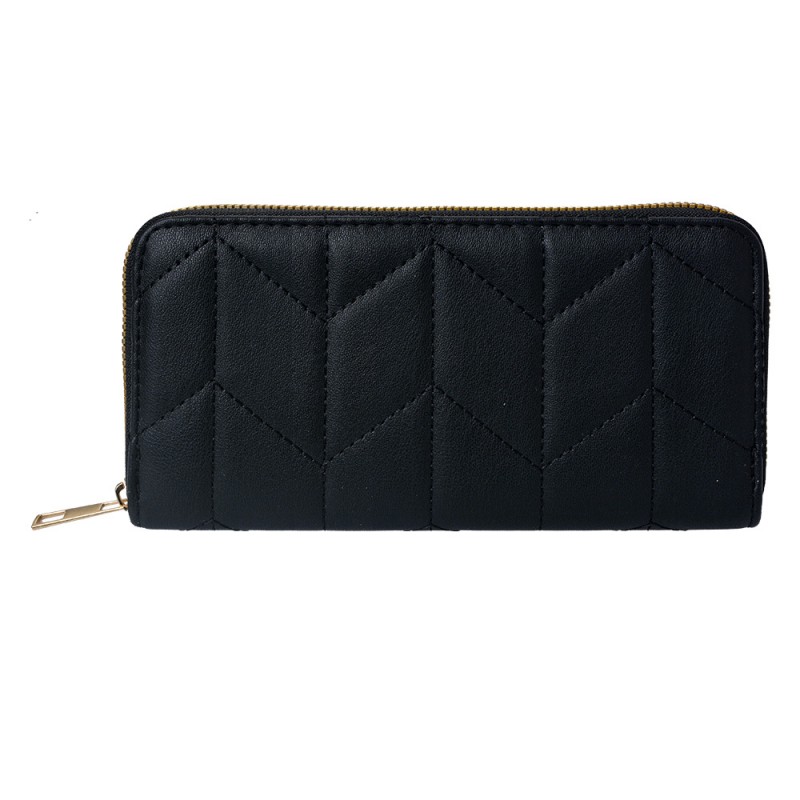 JZWA0176Z Wallet 19x9 cm Black Artificial Leather Rectangle