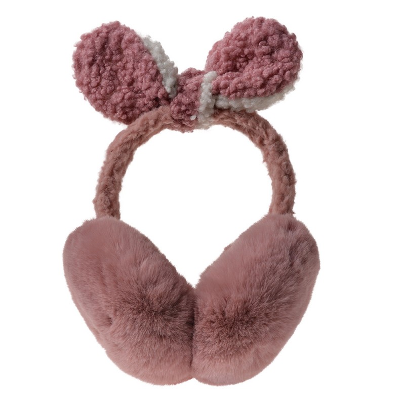JZCEW0006P Cache-oreilles pour enfants one size Rose Polyester