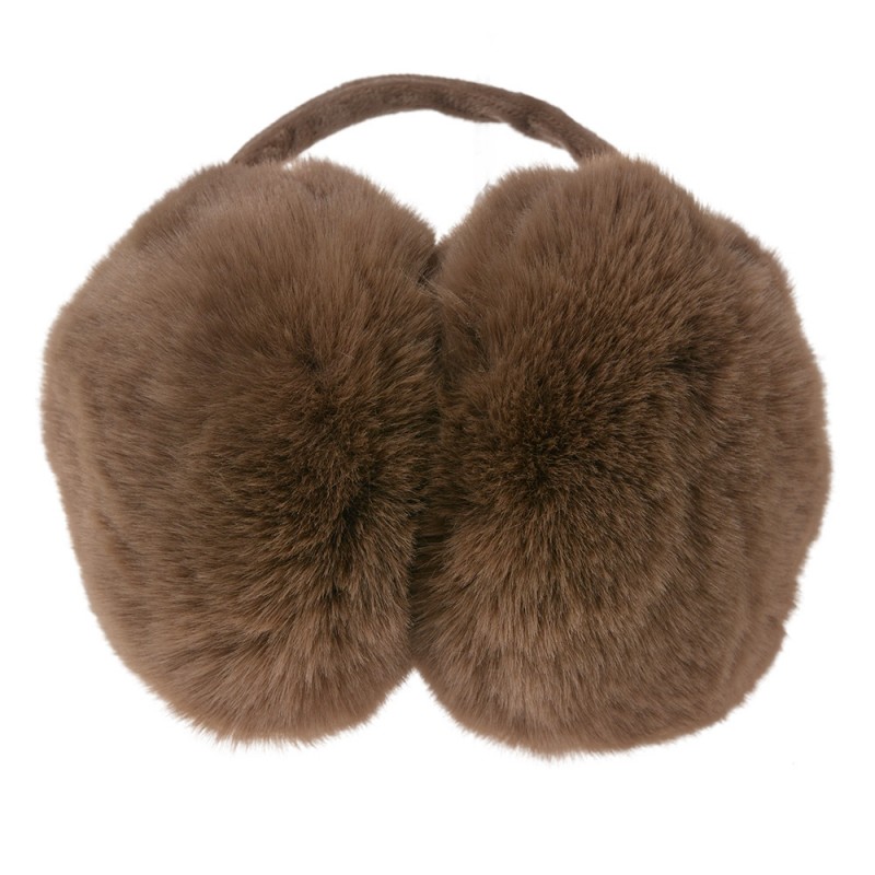 JZEW0003CH Ear Warmers Brown Polyester