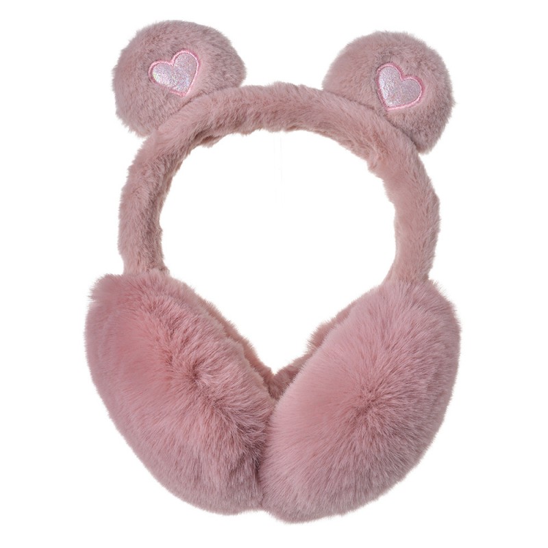 JZCEW0013P Cache-oreilles pour enfants one size Rose Polyester