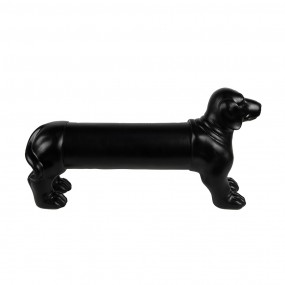 26PR3862 Kalender Hond 31x8x15 cm Zwart Kunststof Aftelkalender