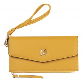 2JZWA0119Y Wallet 20x10 cm Yellow Artificial Leather Rectangle