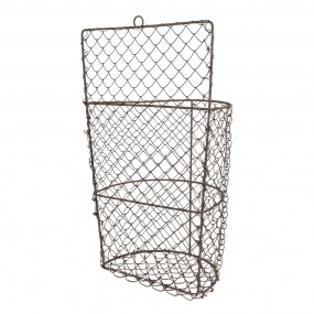 26Y5252 Storage Basket 23x14x39 cm Brown Iron Basket