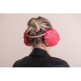 2JZCEW0011F Ear Warmers one size Pink Polyester