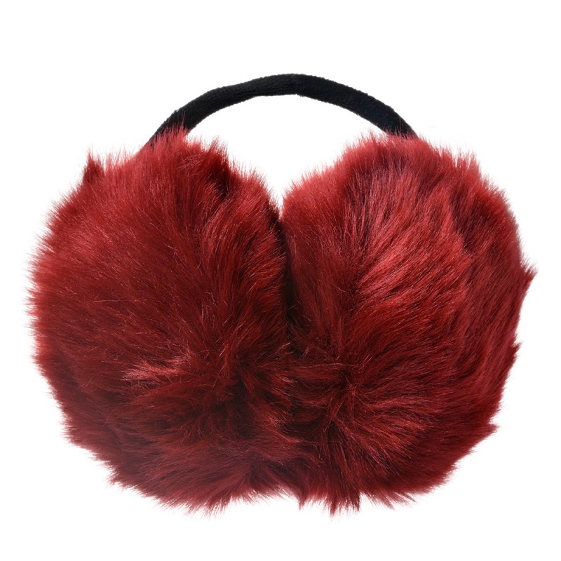 JZCEW0011R Ear Warmers one size Red Polyester