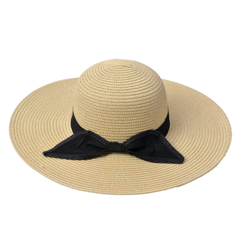 JZHA0099BE Cappello da donna Beige Paglia di carta Cappello da sole