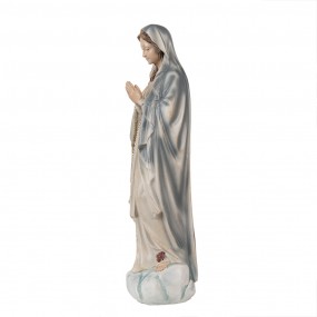 26PR3894 Beeld Maria 35 cm Grijs Polyresin Woondecoratie