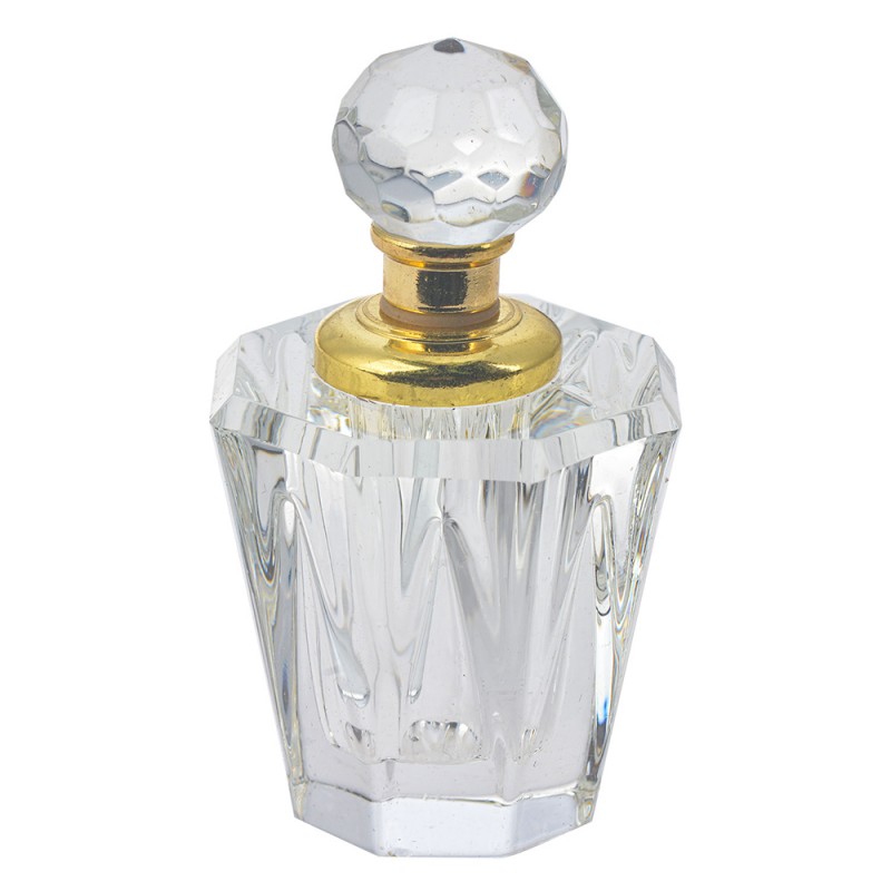 MLPF0008 Perfume Bottle 4x4x7 cm Glass Round Decorative Bottle
