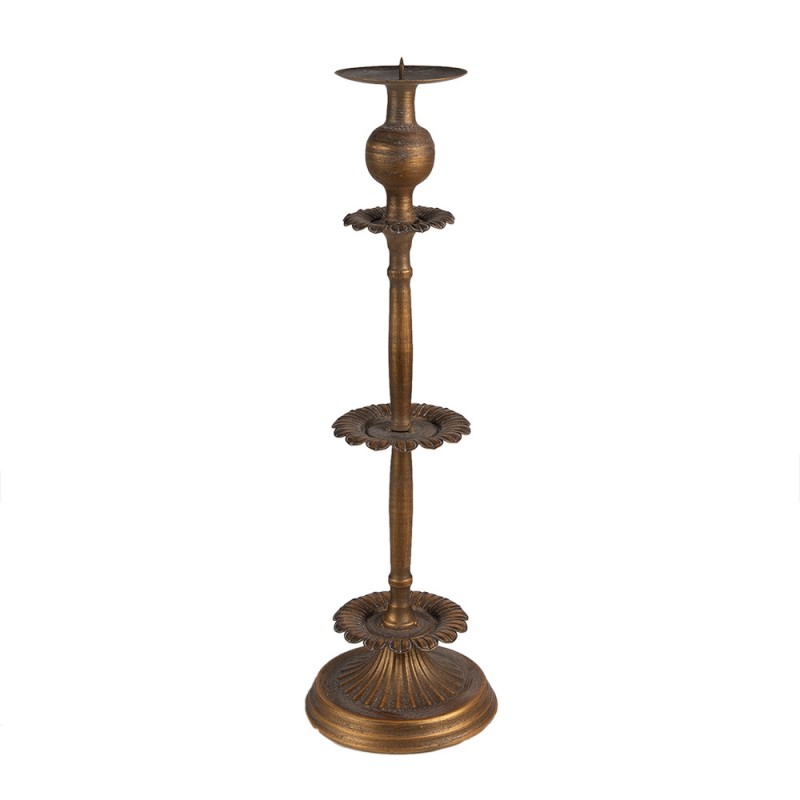 6Y5383 Candle holder 43 cm Copper colored Iron Candlestick