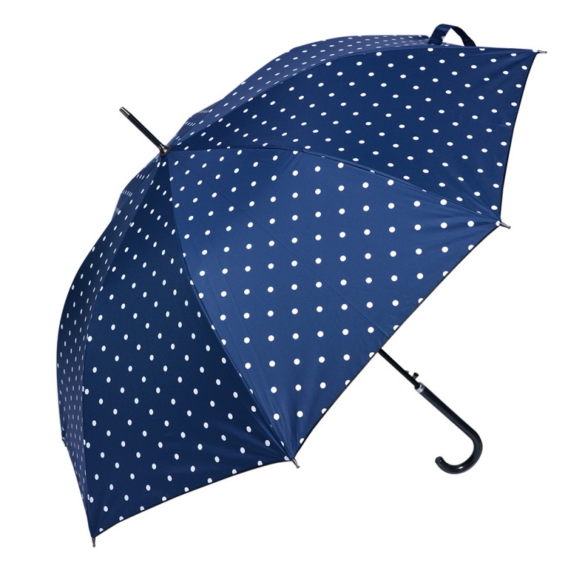 JZUM0057BL Erwachsenen-Regenschirm Ø 98 cm Blau Polyester Punkte