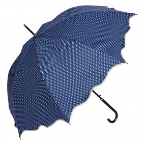 2JZUM0058BL Erwachsenen-Regenschirm Ø 98 cm Blau Polyester Punkte