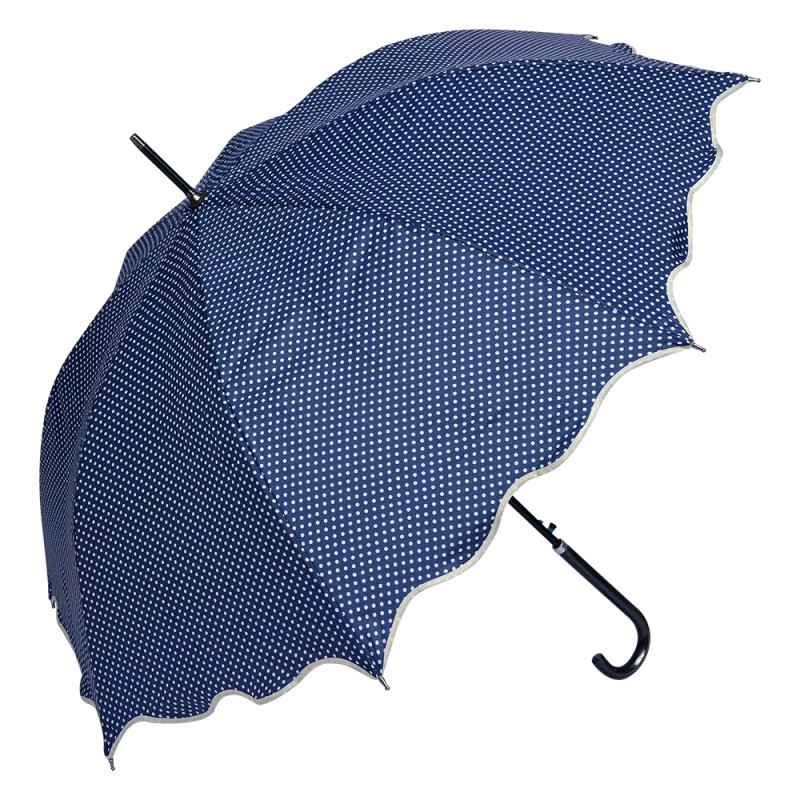 JZUM0058BL Erwachsenen-Regenschirm Ø 98 cm Blau Polyester Punkte